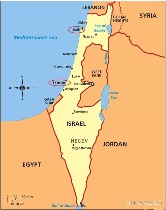 中东产油国介绍以色列油气行业概况