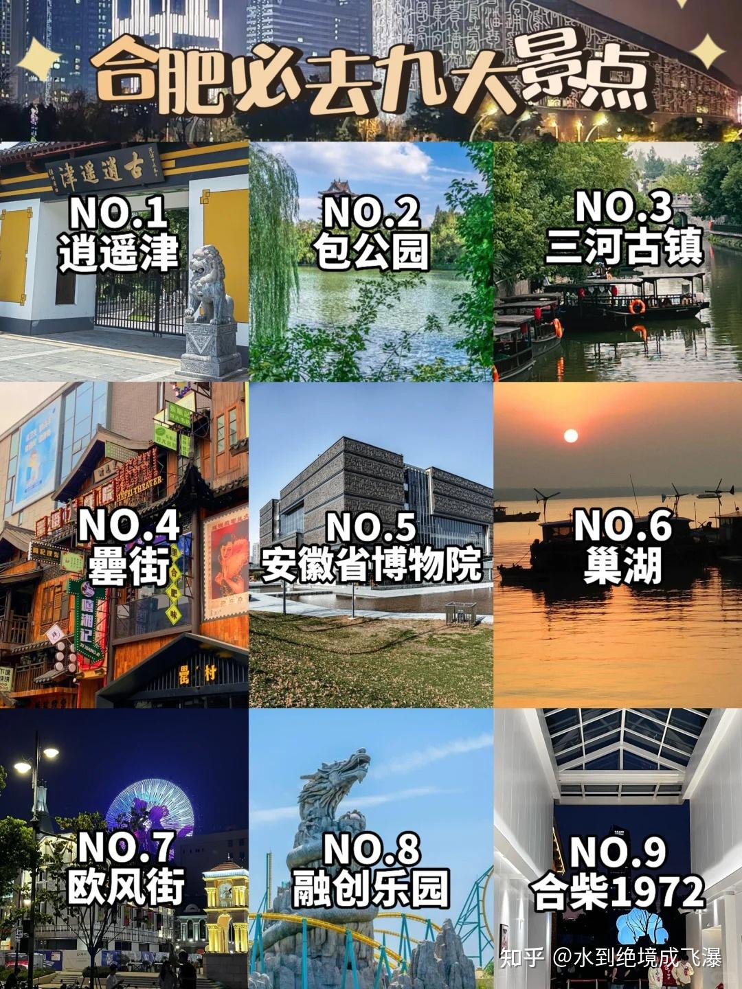 合肥必去9大景点 旅游前必看 - 知乎