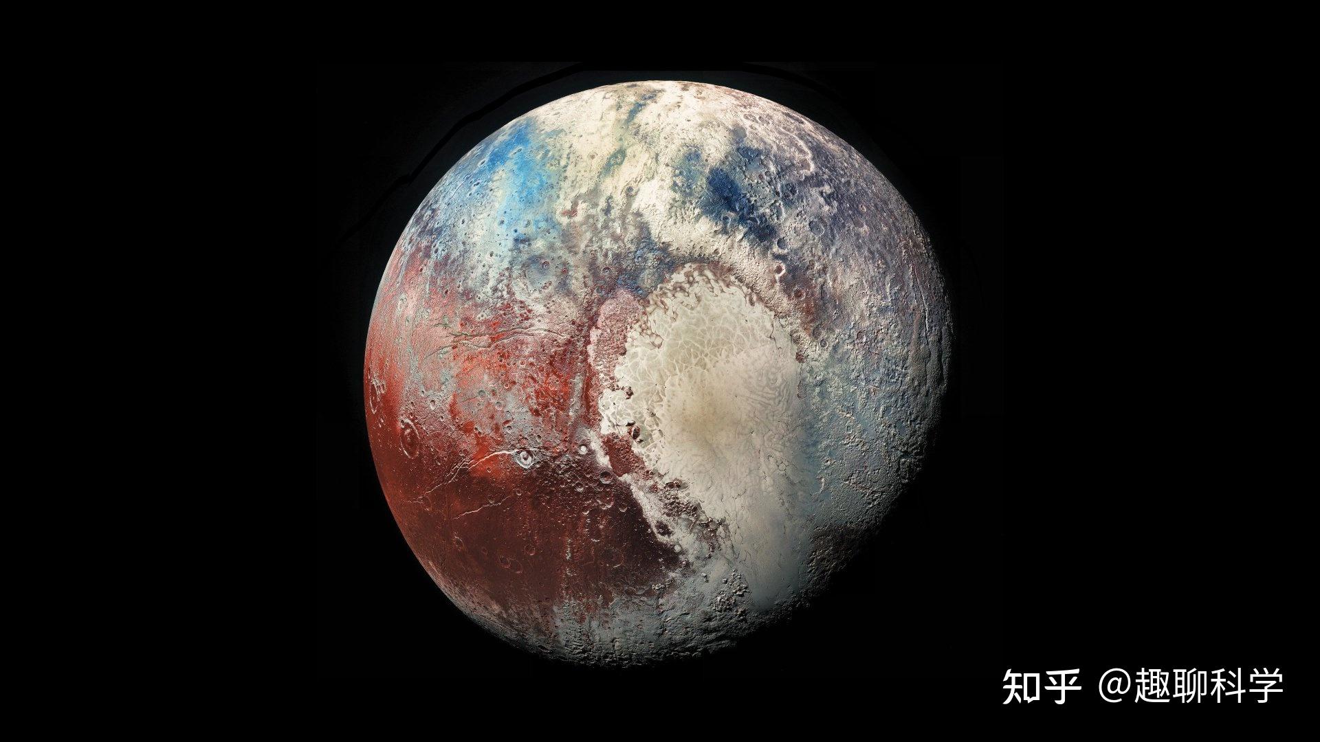 冥王星上看太阳,耀眼难掩凄凉,暗流涌动的冰川下,会有生命吗? 