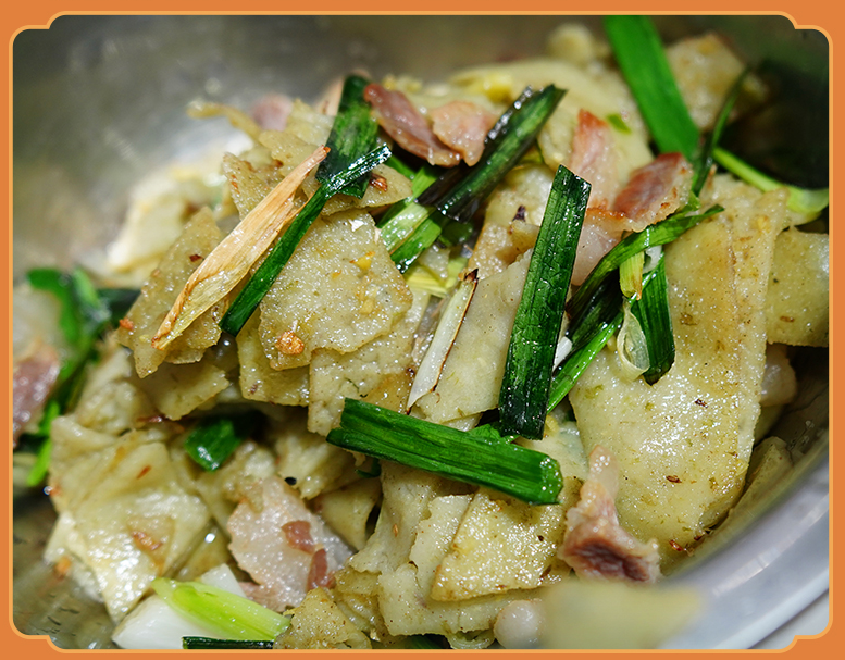 湖北黄梅特产豆粑传统美食