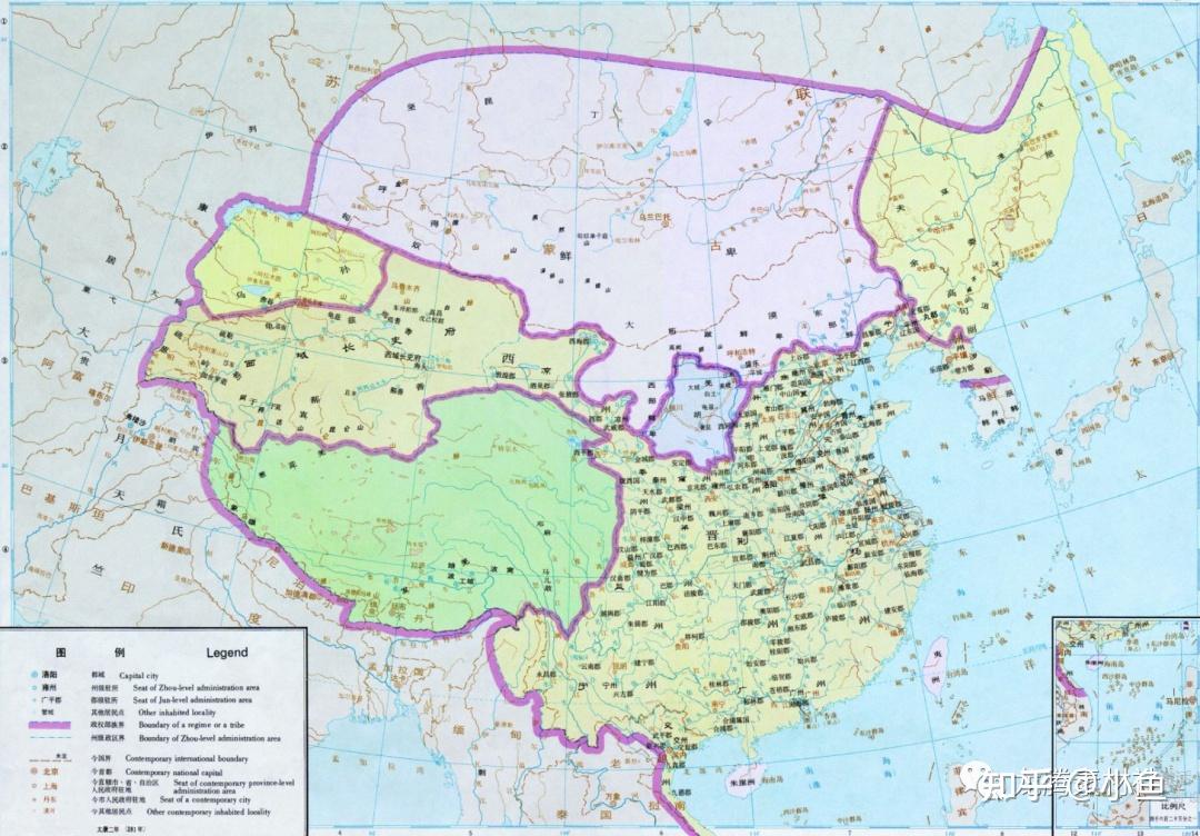 【C02期】中国古代地图电子版春秋战国三国周秦东西汉隋唐朝宋元明清 - 知乎