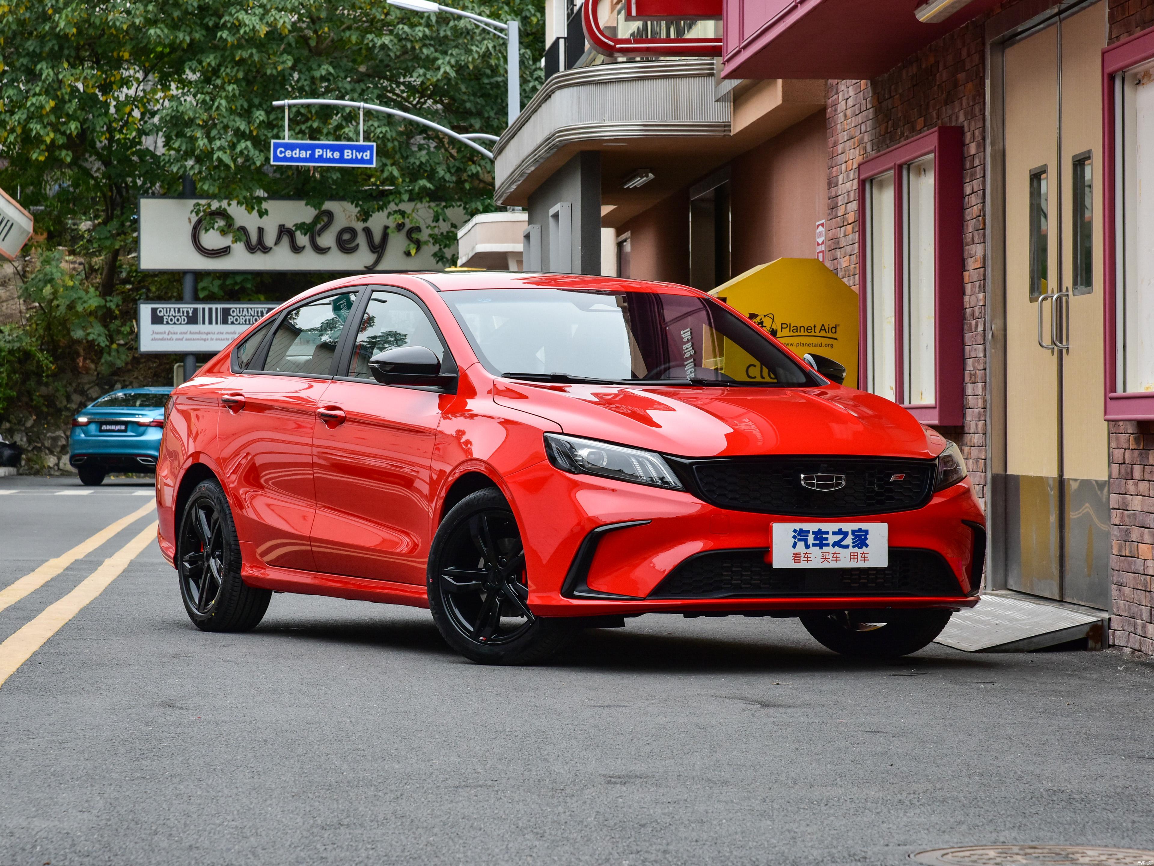 推出两种版本车型搭载14t发动机2021款吉利缤瑞将于今晚上市