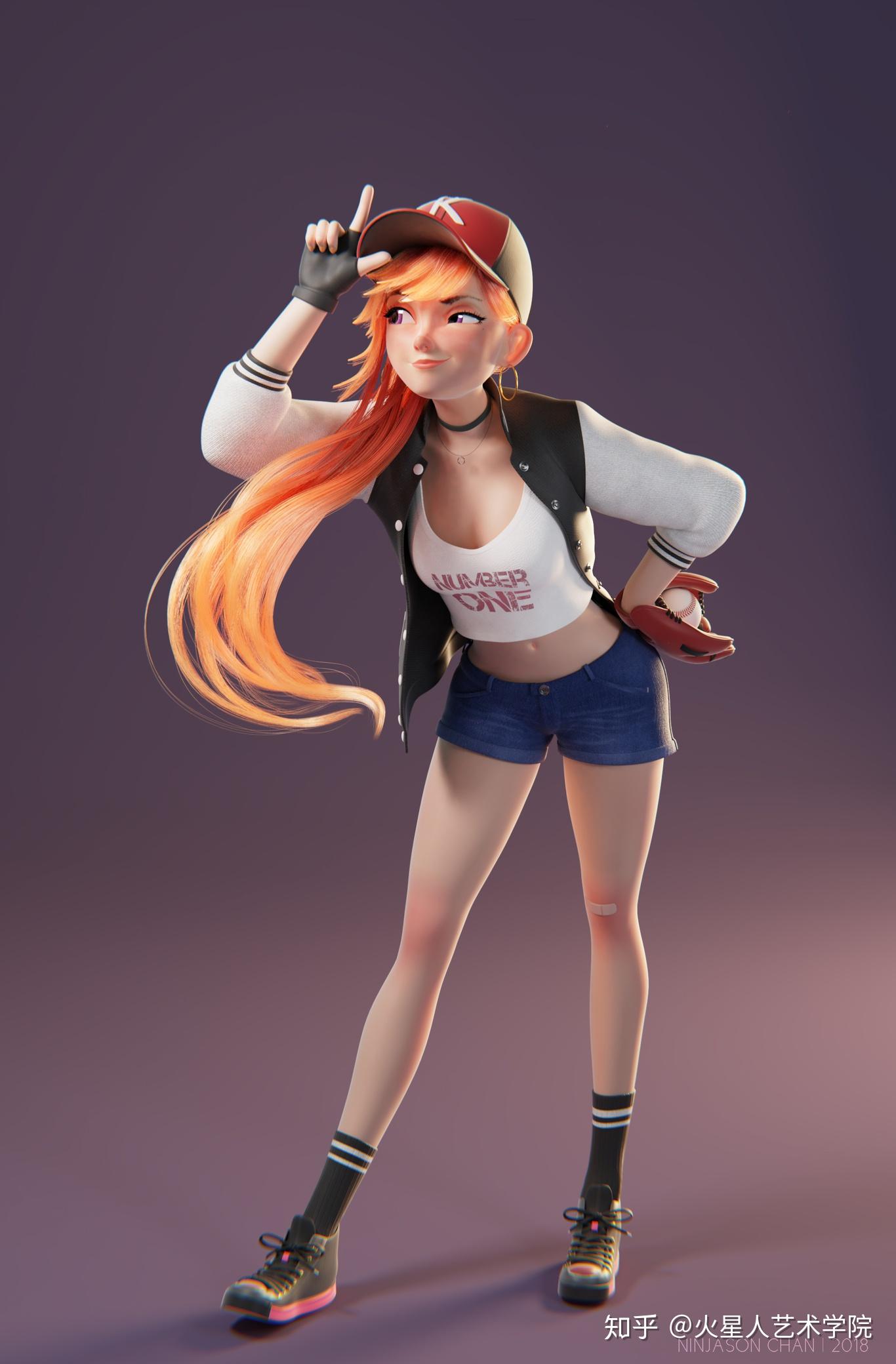 经典的3d动漫原型是怎么画出来的