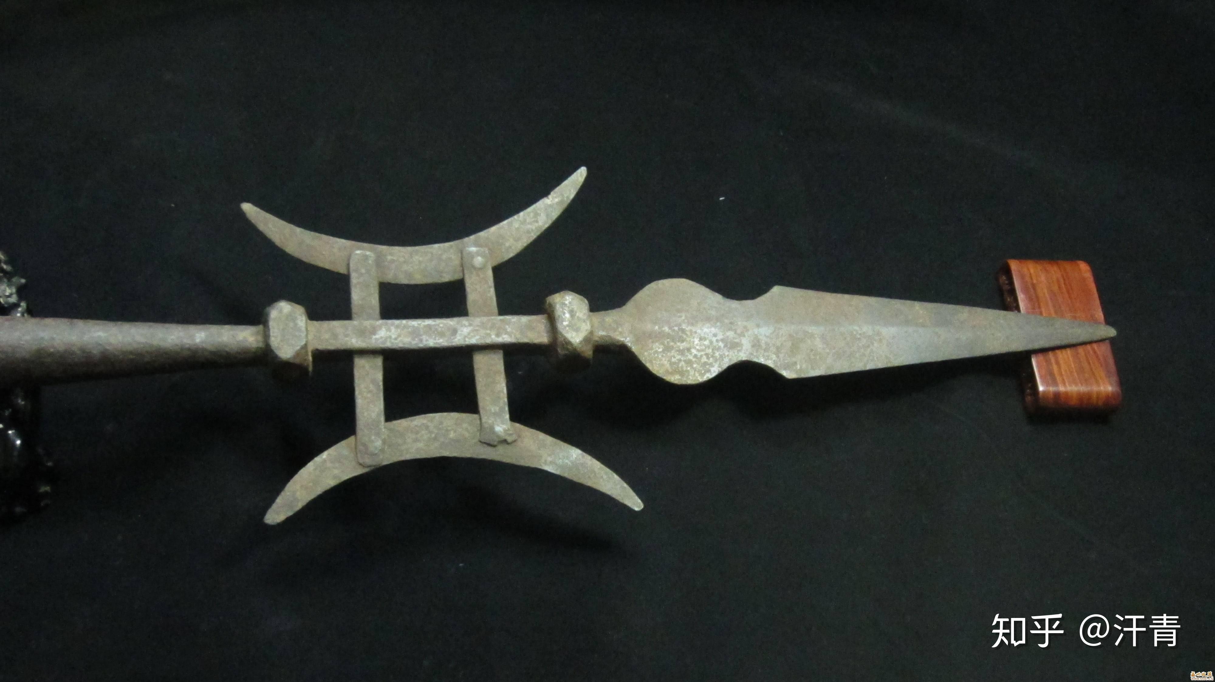 请问中国是否出现过欧洲戟halberd这样的两边都可攻击的实战用戟