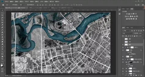 周末技术流 | 第1期—卫星地图获取及ps制作