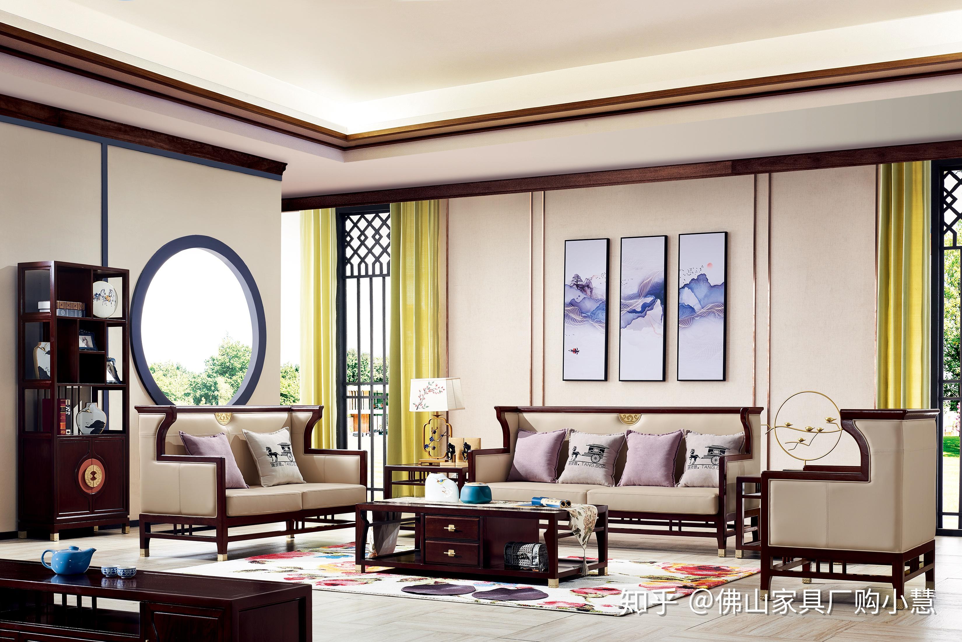 新中式家具如何选佛山家具团购分享