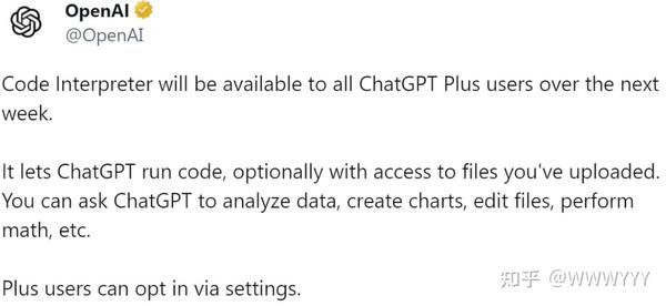 chat gpt-interpreter - 知乎