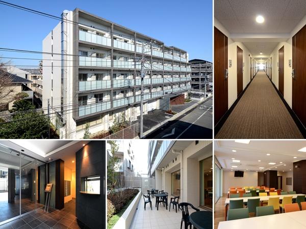 元住吉宿 宿舍  2013年4月 开始使用, 4层5层留学生,6层以上日本人