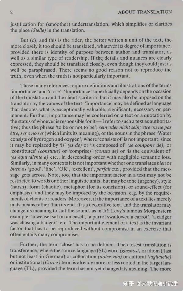  about translation by newmark peter 1991 