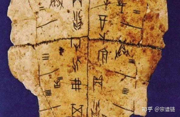 中国最早文字的探索与争议:从刻划符号到甲骨文的演变 - 知乎