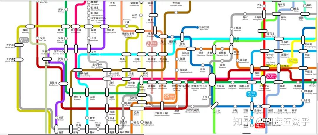 超過曼哈頓宇宙第一深圳2035年前建成33條地鐵線