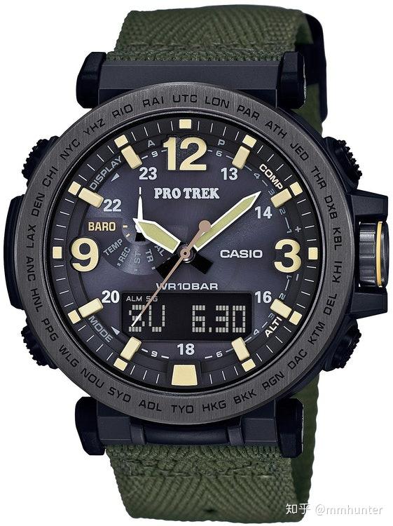 2021年卡西欧casio pro trek手表推荐