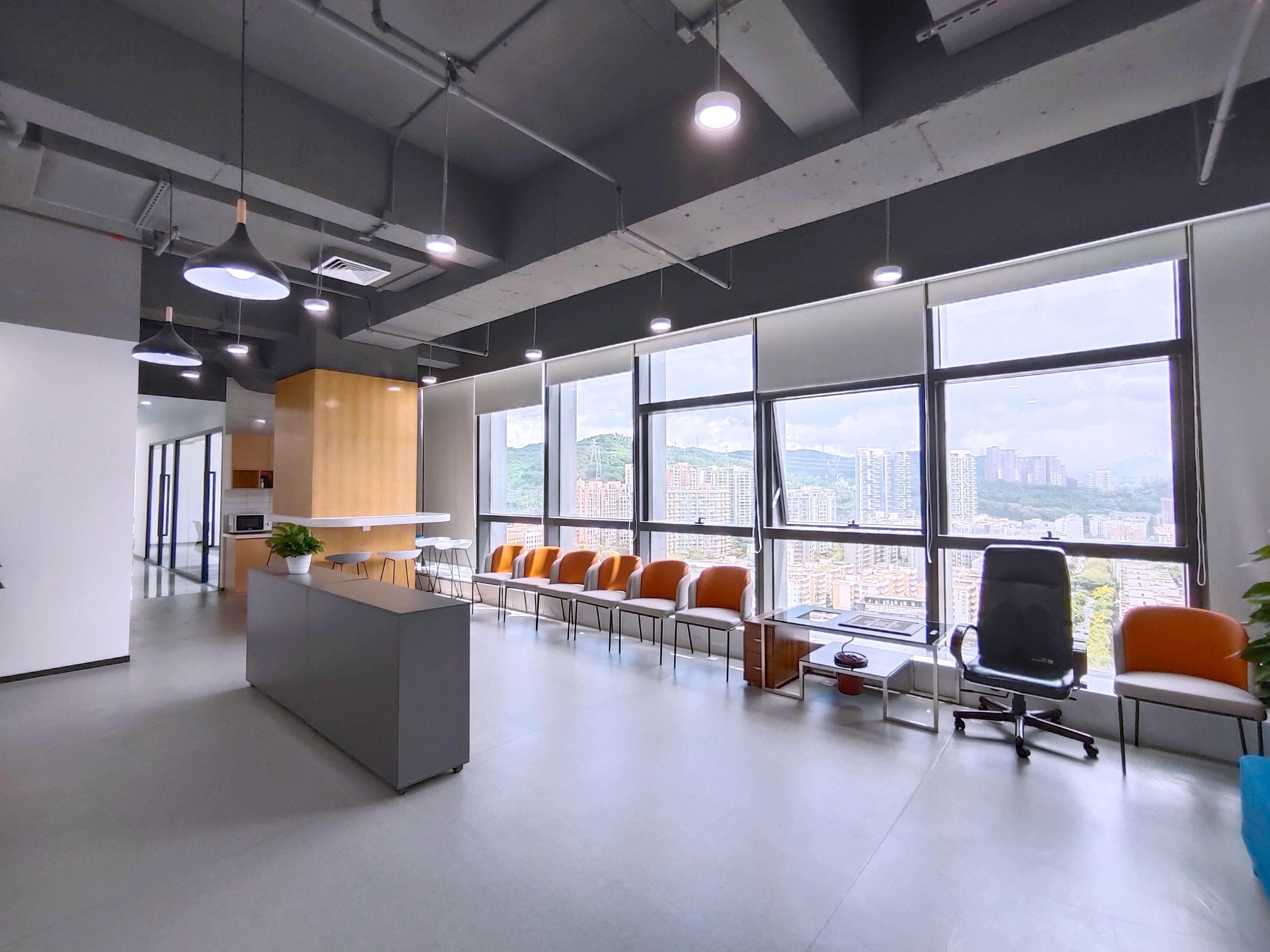 项目交付福田区860㎡金仕达简约科技风办公空间赏析