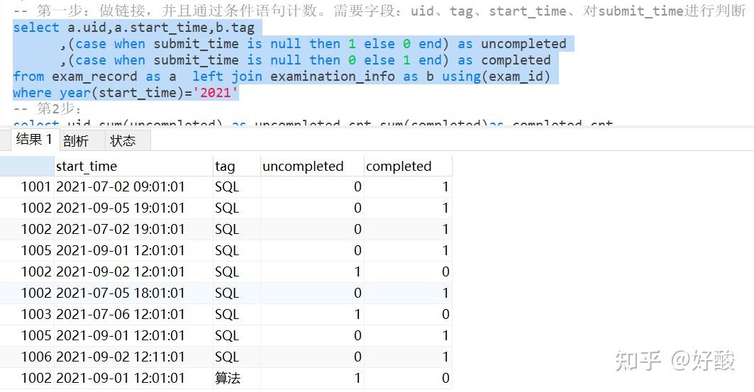 sqlcasewhen，sqlcasewhen嵌套两个条件