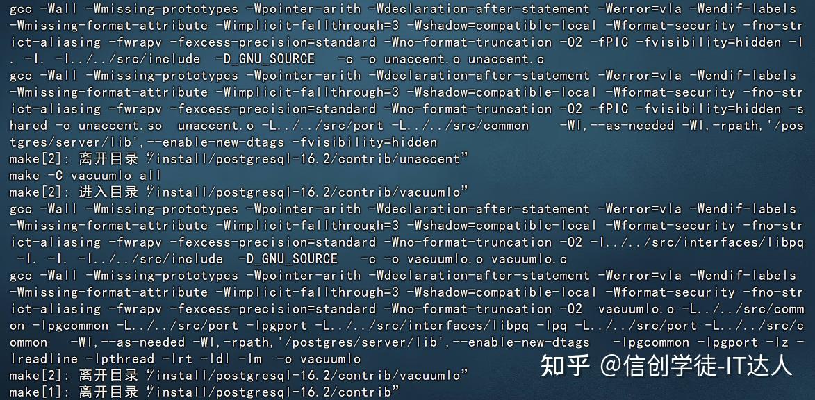 PostgreSQL16.2源码部署教程 - 知乎