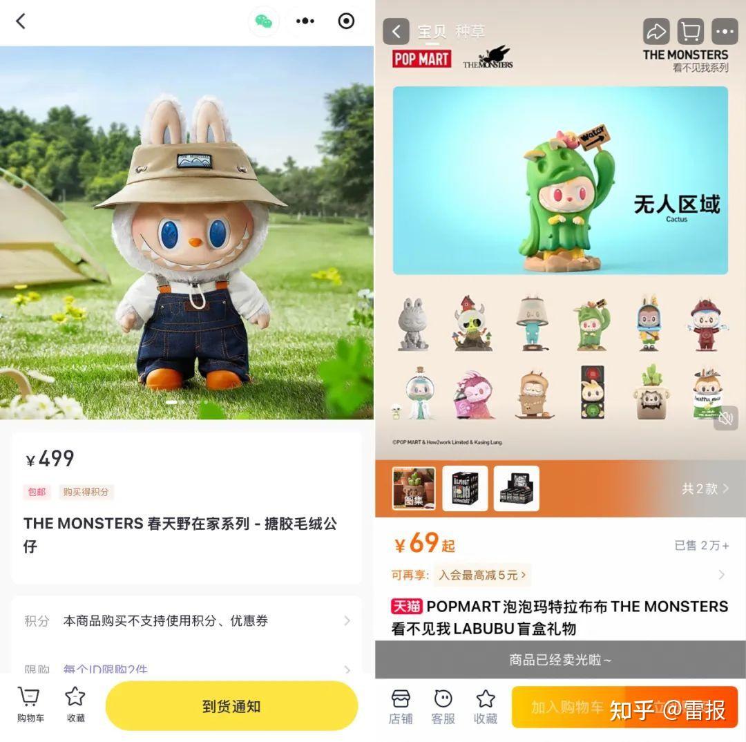 LABUBU溢价堪比“黄金”，IP+潮玩能再造更多3000亿泡泡玛特？ - 知乎