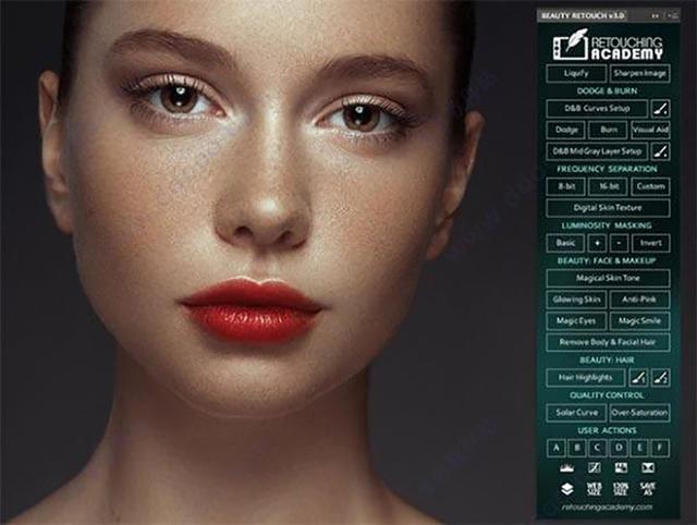 10秒搞定人像精修ps最新人像磨皮插件beautyretouch32免费领