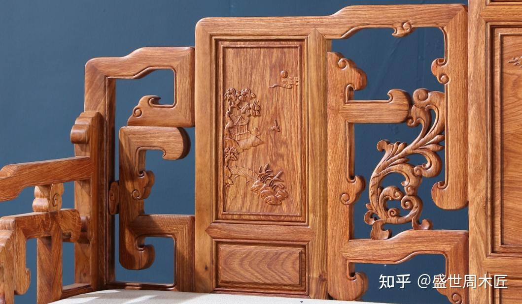 红木家具的-山水与拐子龙纹 - 知乎