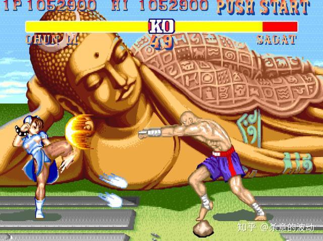 经典街机游戏街头霸王中的游戏人物分别来自哪些国家