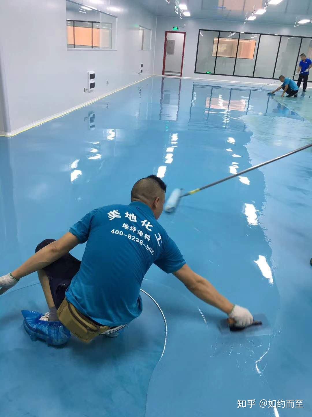 佛山环氧自流平地坪如何施工面涂层
