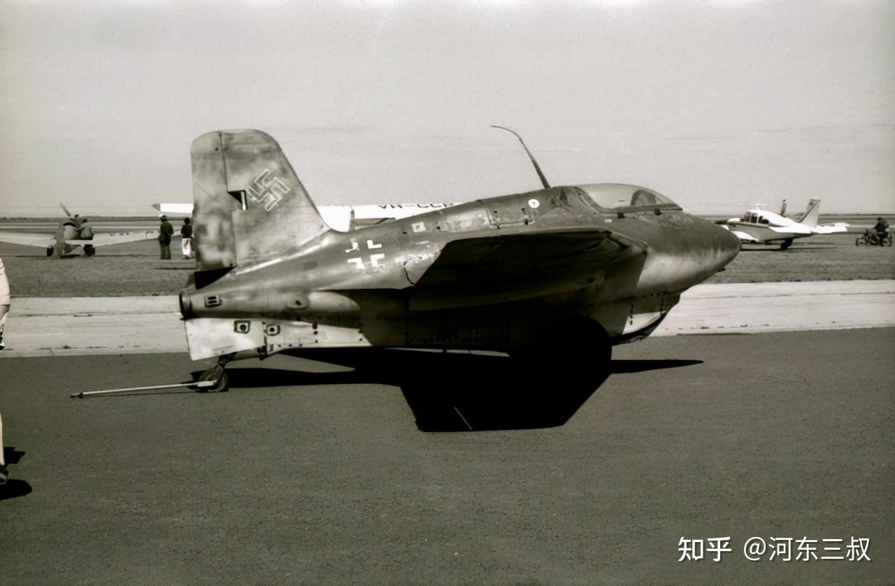 昙花一现前半段火箭驱动后半段滑翔飞行神奇的me163截击机