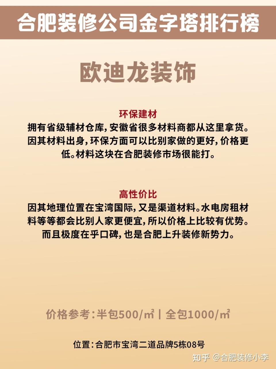合肥装修公司金字塔排行榜 - 知乎