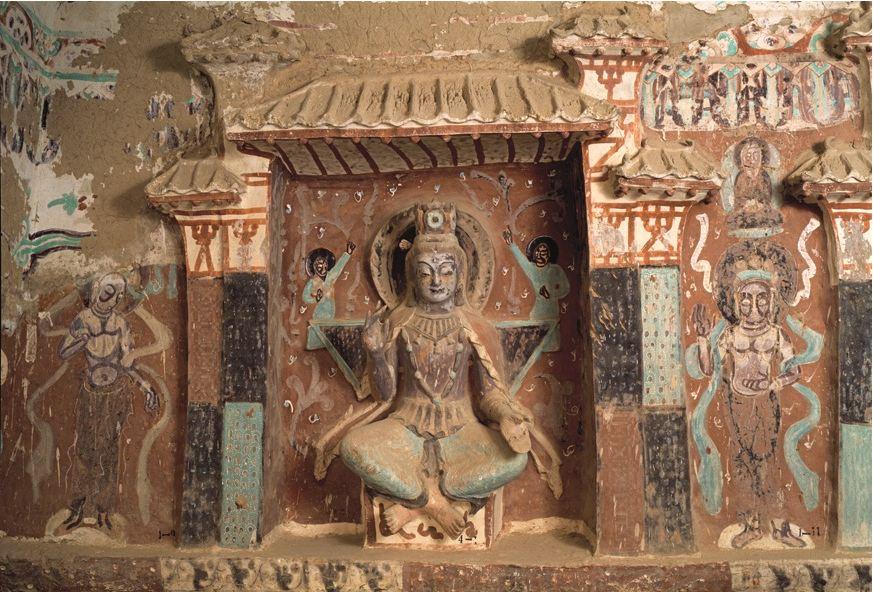 【神游千年,大美敦煌】北凉-275窟:敦煌最古老的一窟【高清大图】