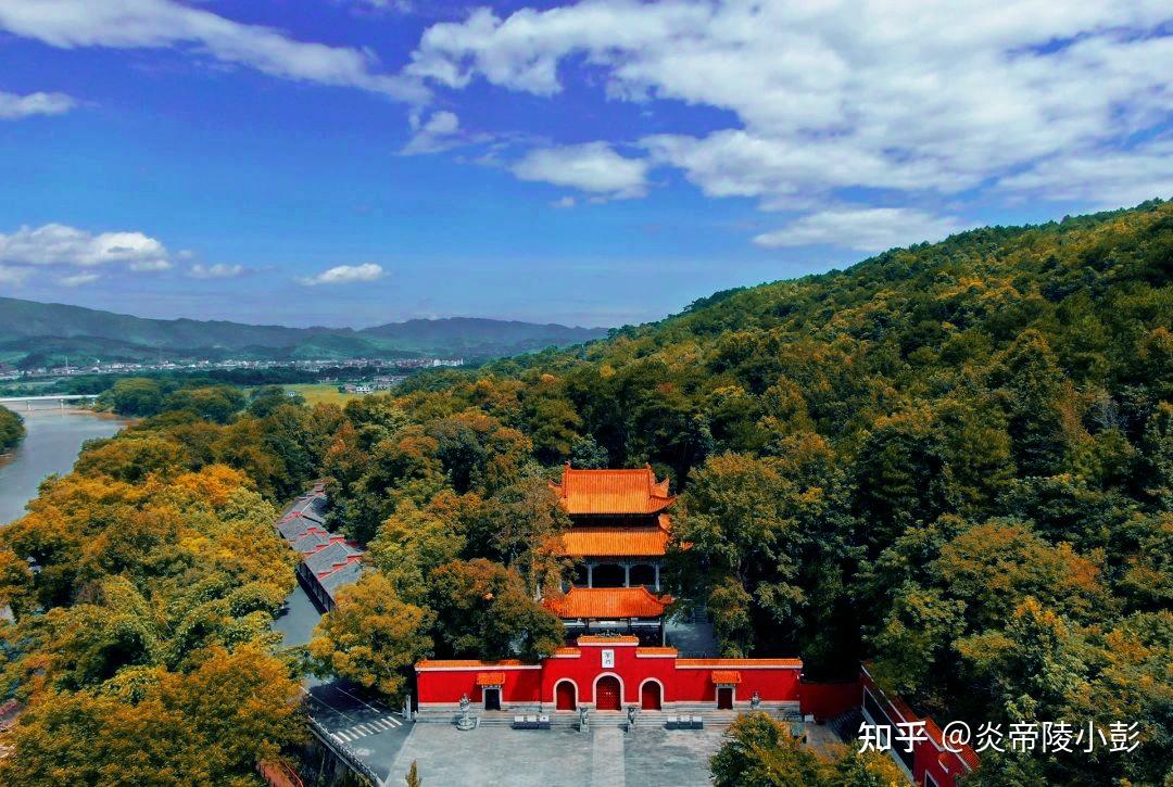 渴望逃避都市喧闹,享秋之"静美"," 华夏根祖地 神州第一陵"炎陵小彭
