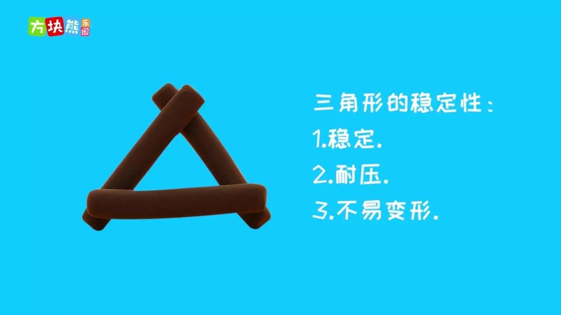起重机:一些大桥也会用到三角形的结构:方块熊:蛋蛋猪,原来生活里