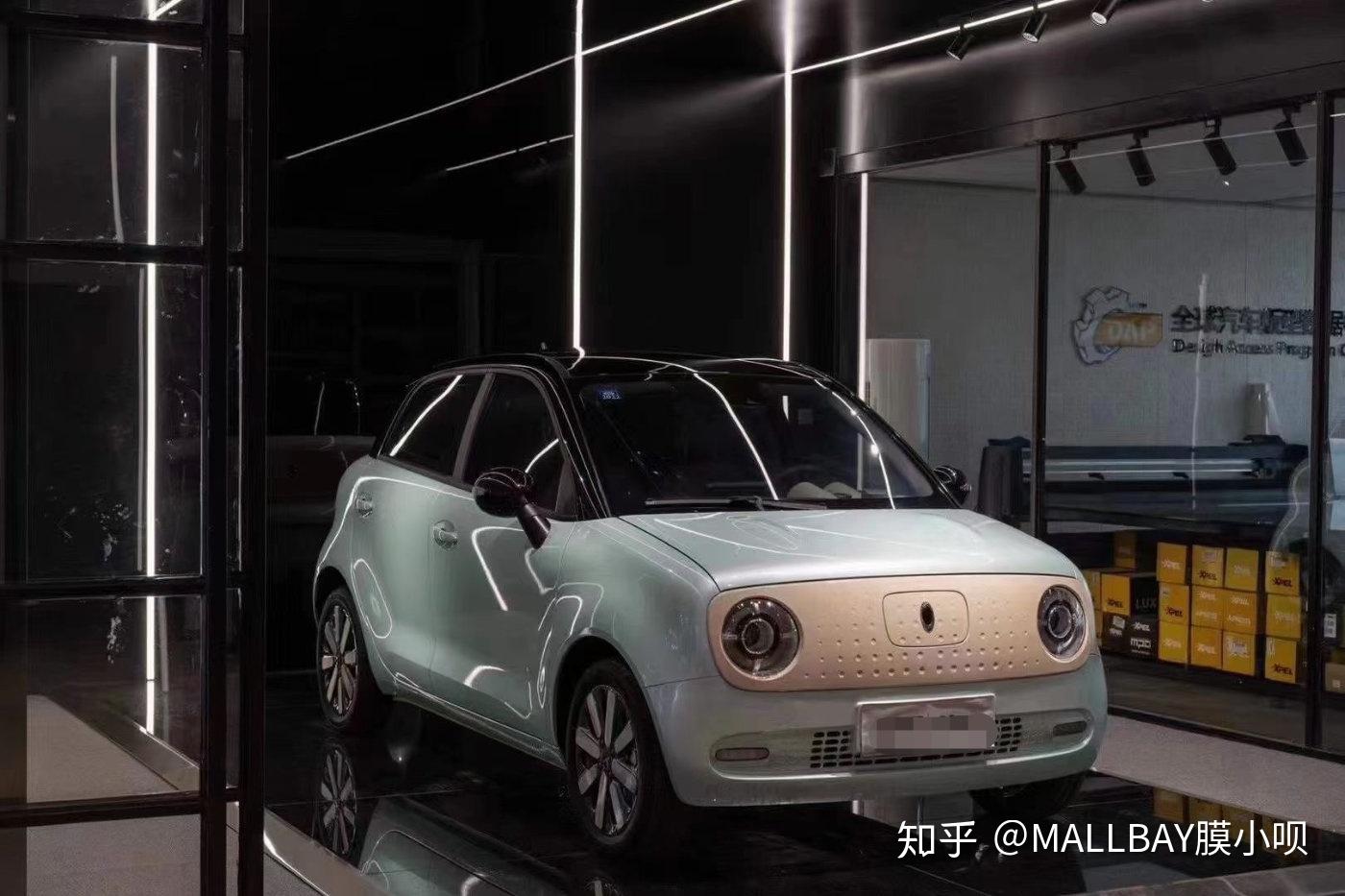 欧拉r1改色月光玉色打造专属于自己的个性座驾