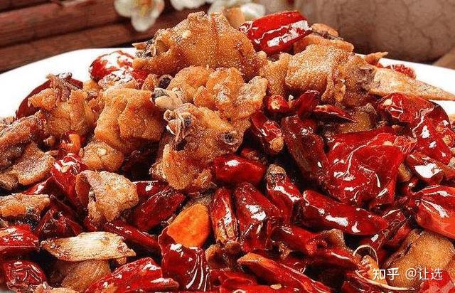 湖南特色菜麻辣子鸡
