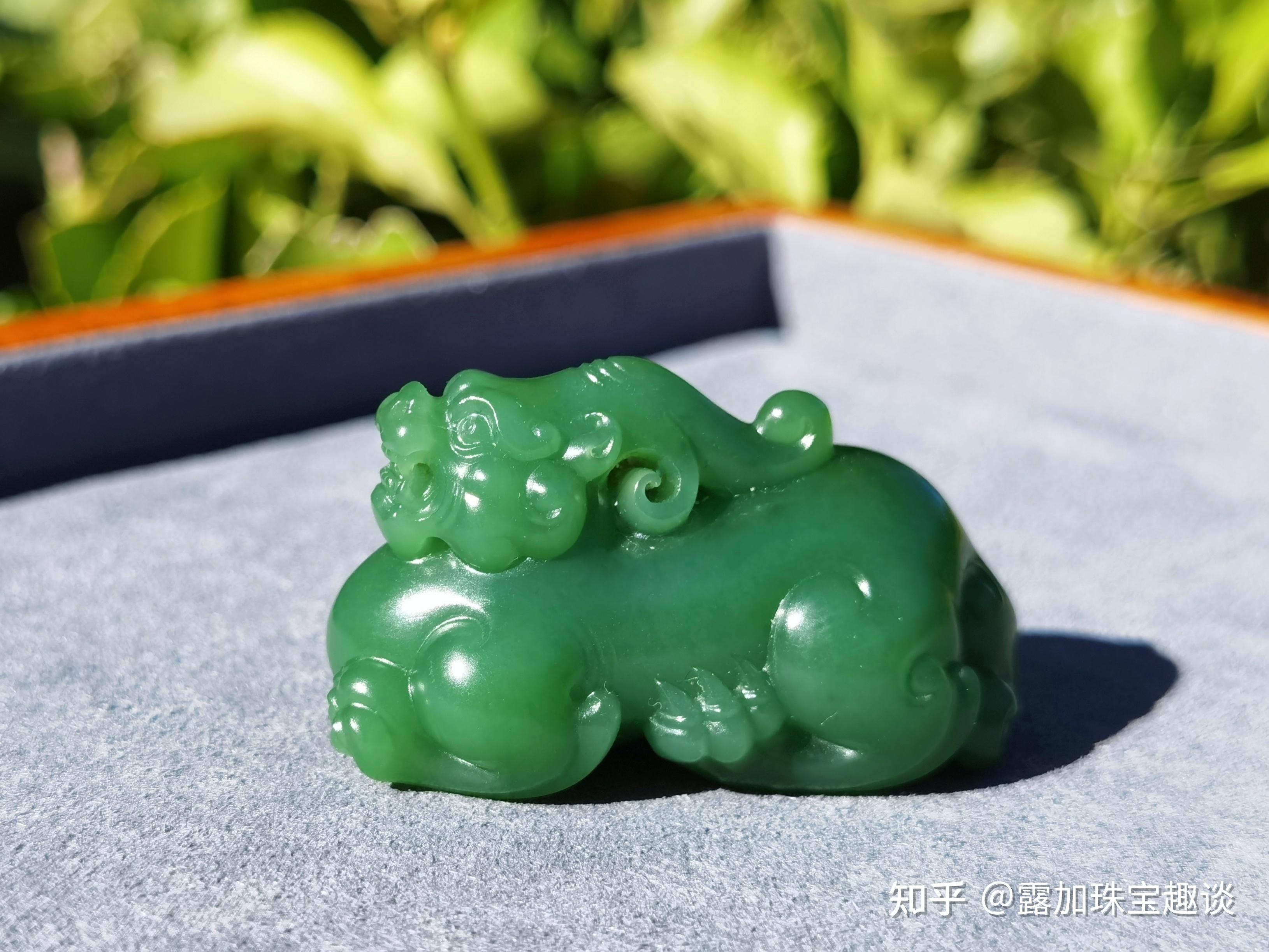 名家碧玉精品欣赏：神兽天禄 - 知乎
