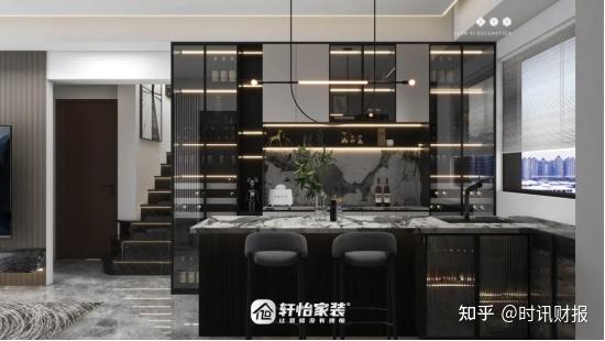 轩怡实景 黑白复式大玩现代风,打造精致时尚居所! - 知乎