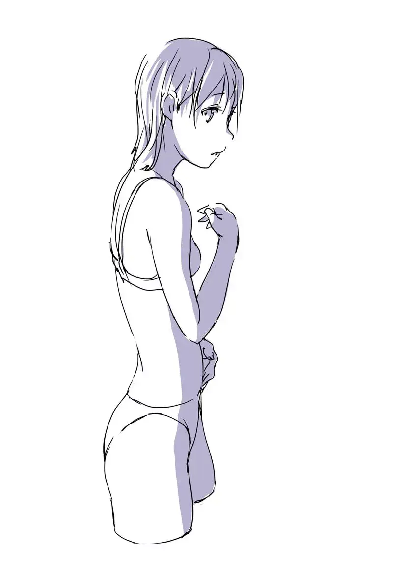 1000张本子向的人体动态绘画参考教程,包括结构和光影【文末福利】