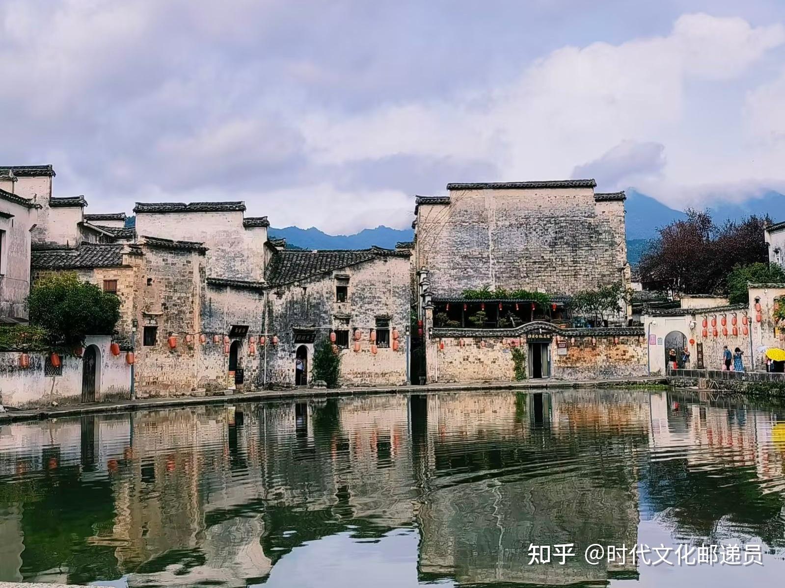 行走在画里,粉墙青瓦的徽派建筑——宏村 - 知乎