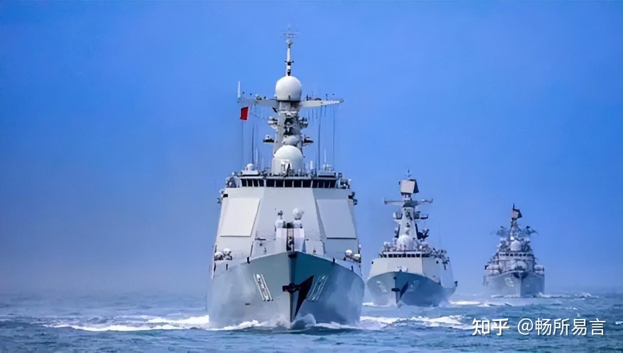 解放军海军南海强势亮剑美菲南海联合巡航黯然收场