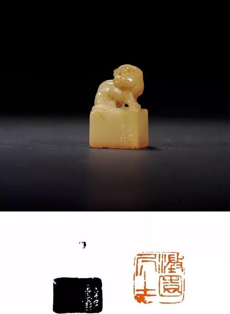 在长期的交往中,谭建丞向邓散木讨教篆刻之道,而邓散木就绘事请谭建丞