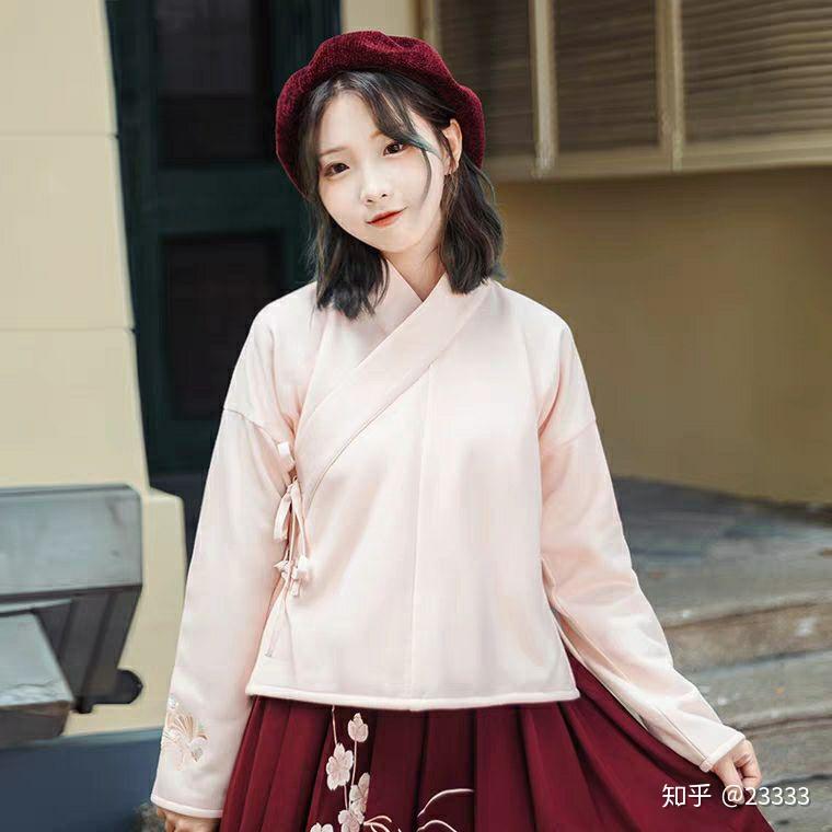 汉服短发冬天穿搭女生,汉服短发怎么扎简单好看