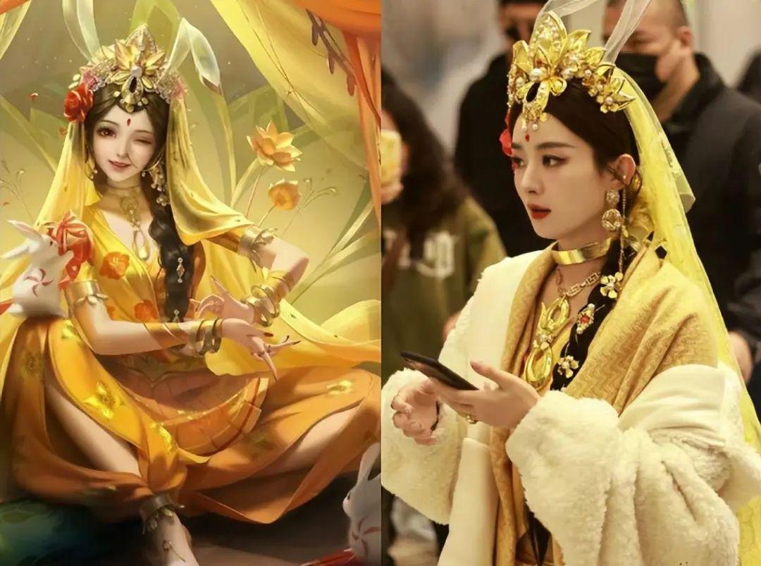 当明星cos王者荣耀,赵丽颖的玉兔公主绝美,娜扎的貂蝉宛如仙女! - 知乎