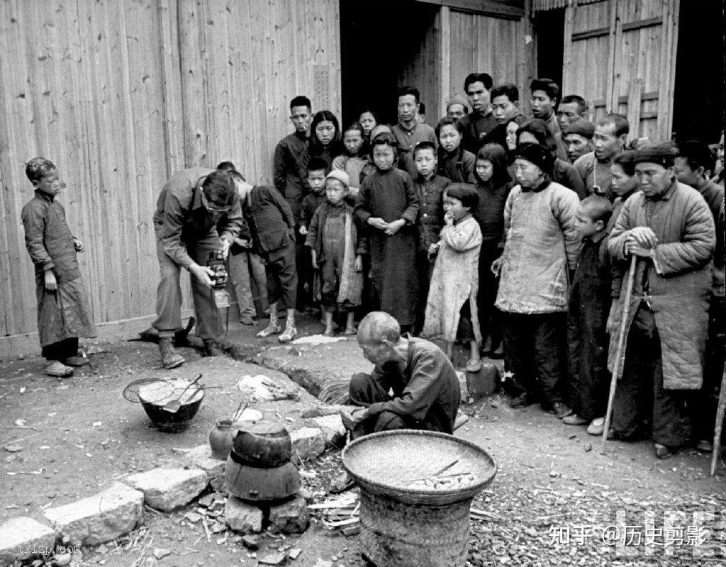 1946年的湖南大饥荒时期的老照片 - 知乎