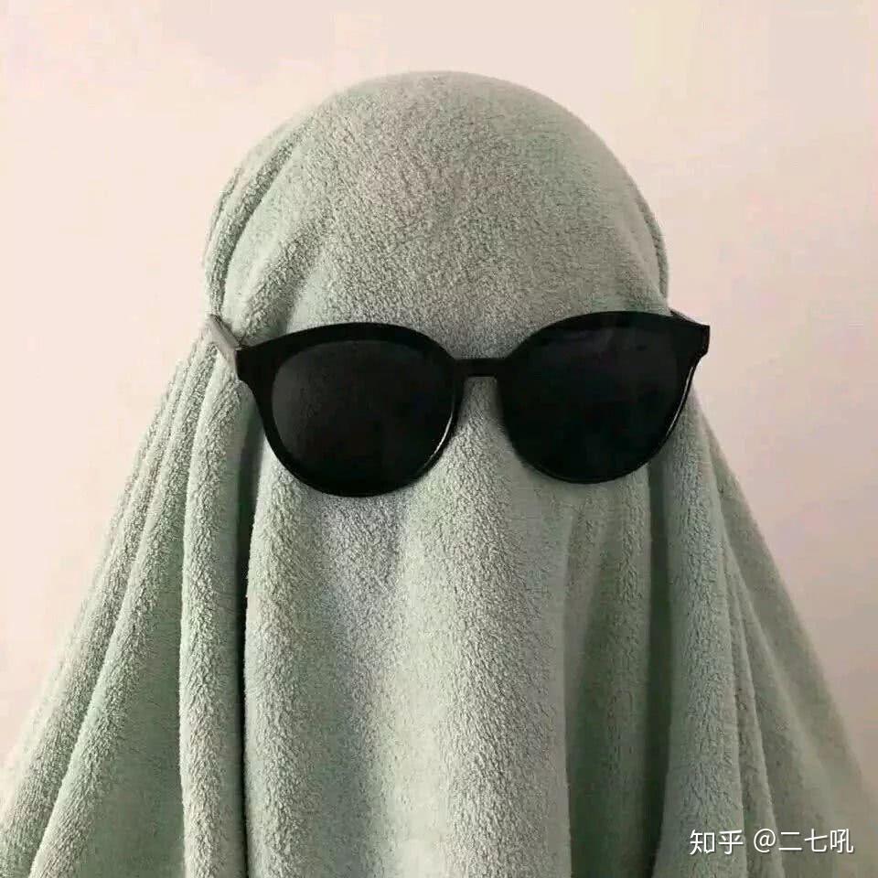 有没有像这样的头像戴个墨镜蒙住头的