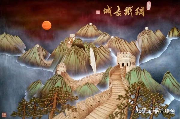 第八代王氏麦秆画传承人王华平作品鉴赏