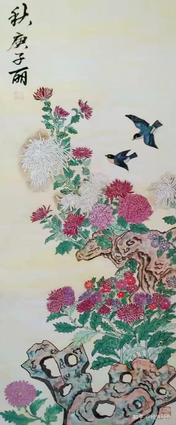 画家周丽维妙维肖栩栩如生