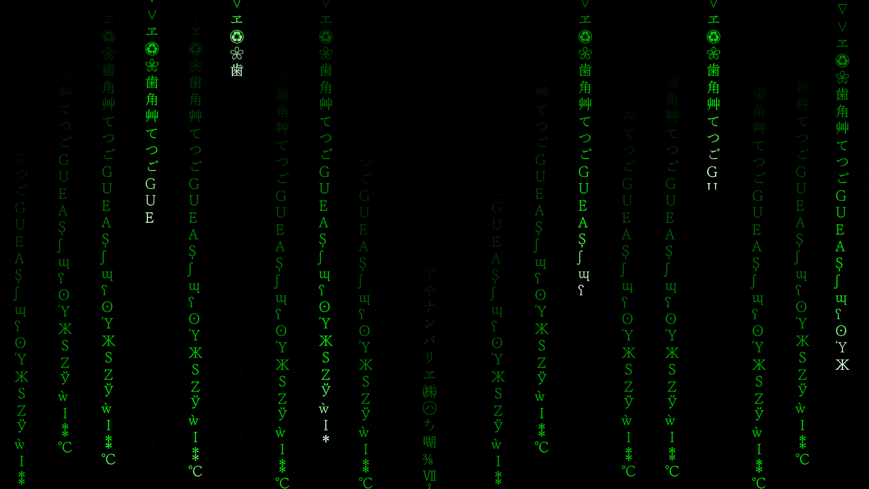 黑客帝国》中炫酷的代码雨特效，用PPT也能做！ - 知乎