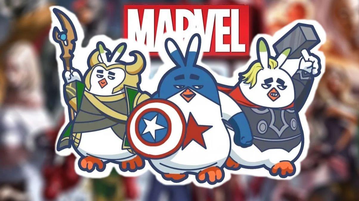 奇摸鸡x复联表情包了解一下