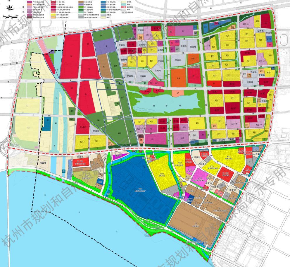 杭州市钱塘区下沙单元最新规划公布