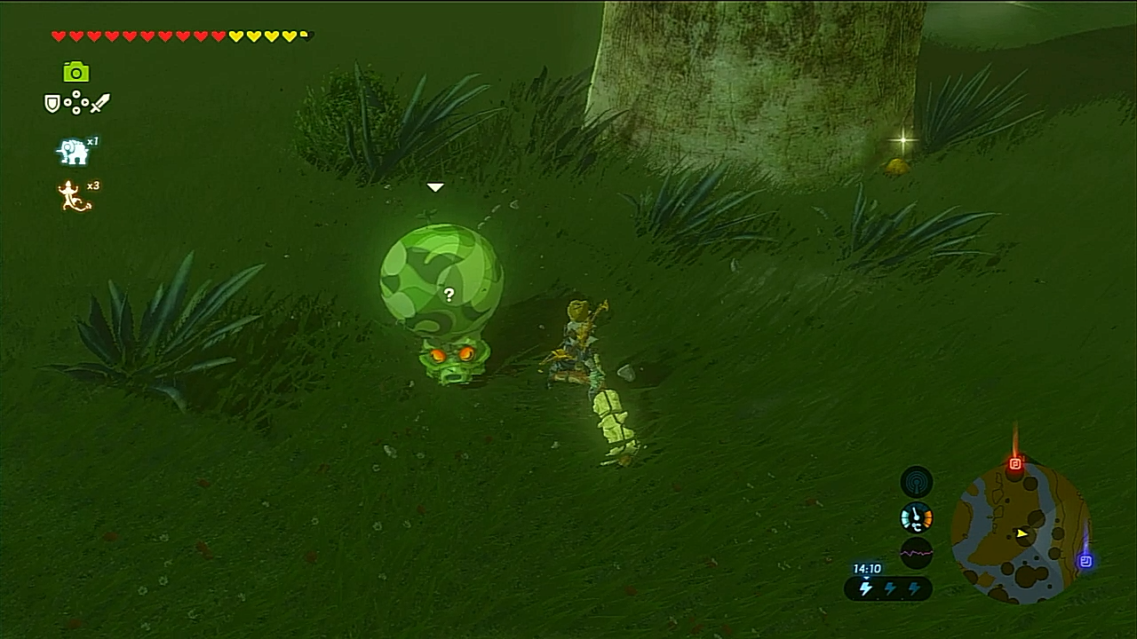 小可爱刚刚降落到地面,几只八爪怪就送上了热烈的祝福~这里说白了就是