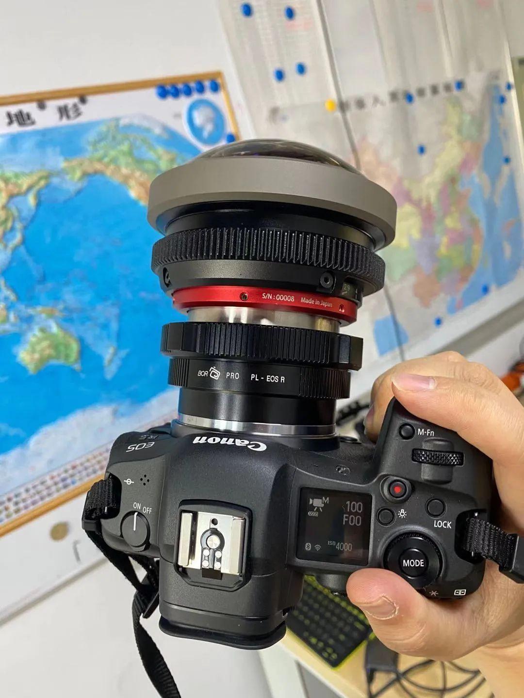 快讯:佳能r5安装220pl电影鱼眼镜头 - 知乎