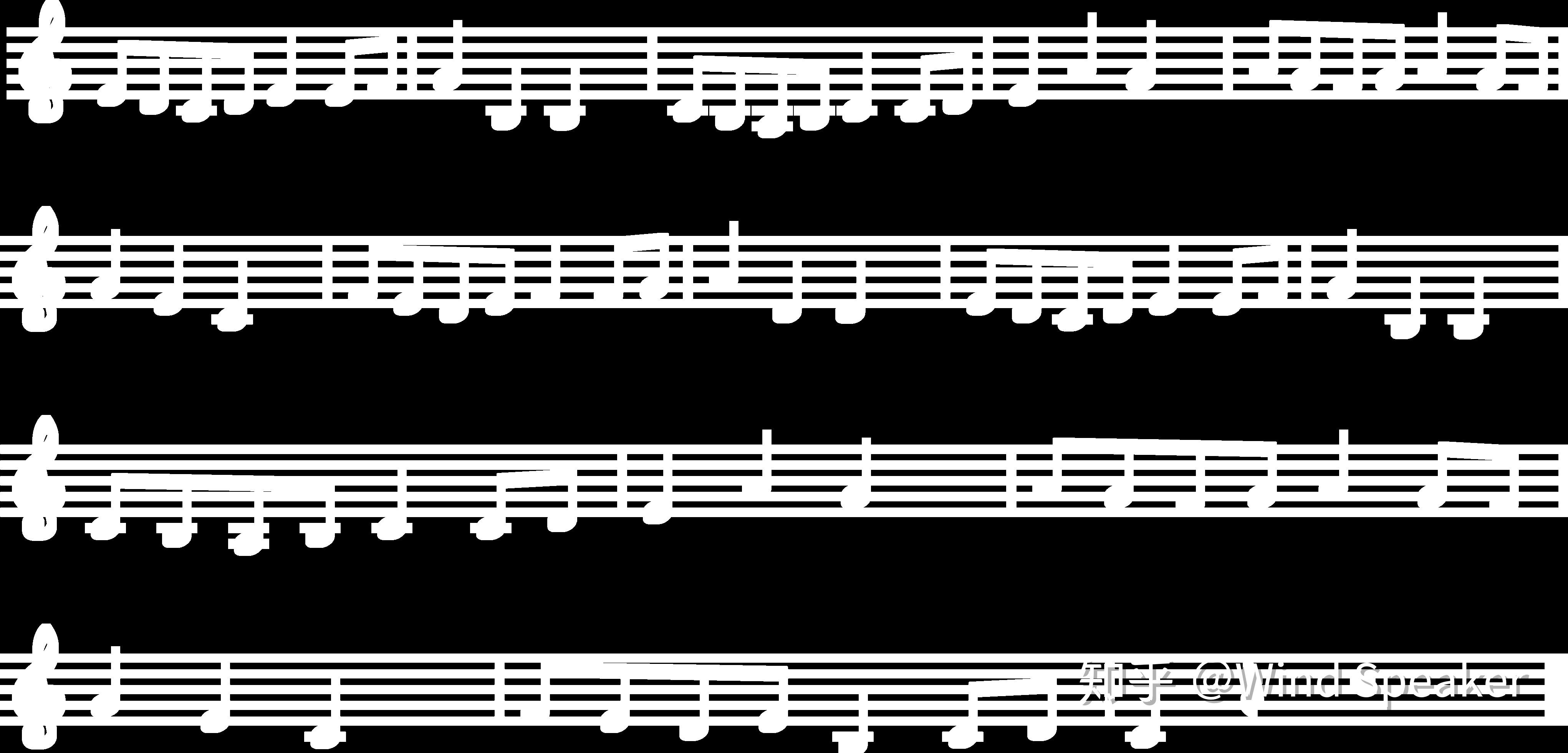 利用python实现五线谱转换简谱的一种方式(一) - 知乎