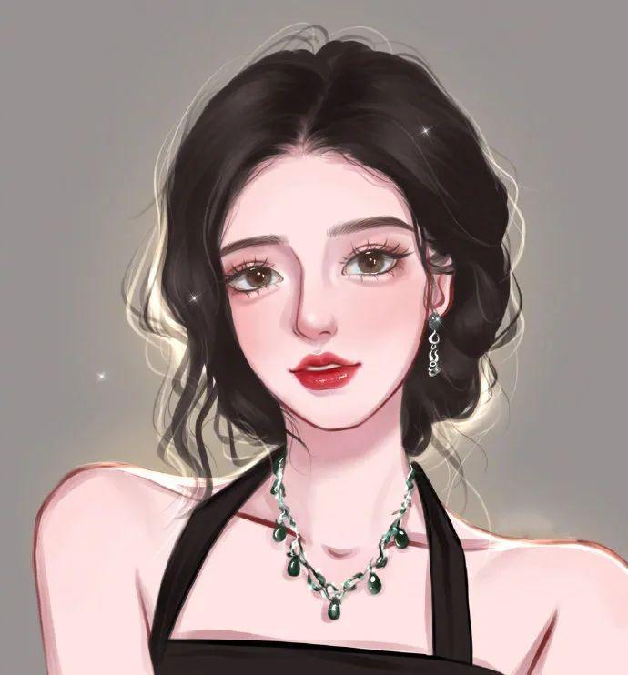 100张超级好看的女生头像-超好看女生头像 漫画